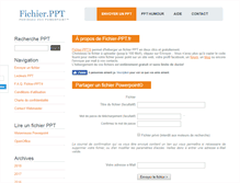 Tablet Screenshot of fichier-ppt.fr
